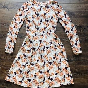 Forever 21 Floral Vintage Style Dress size XS
